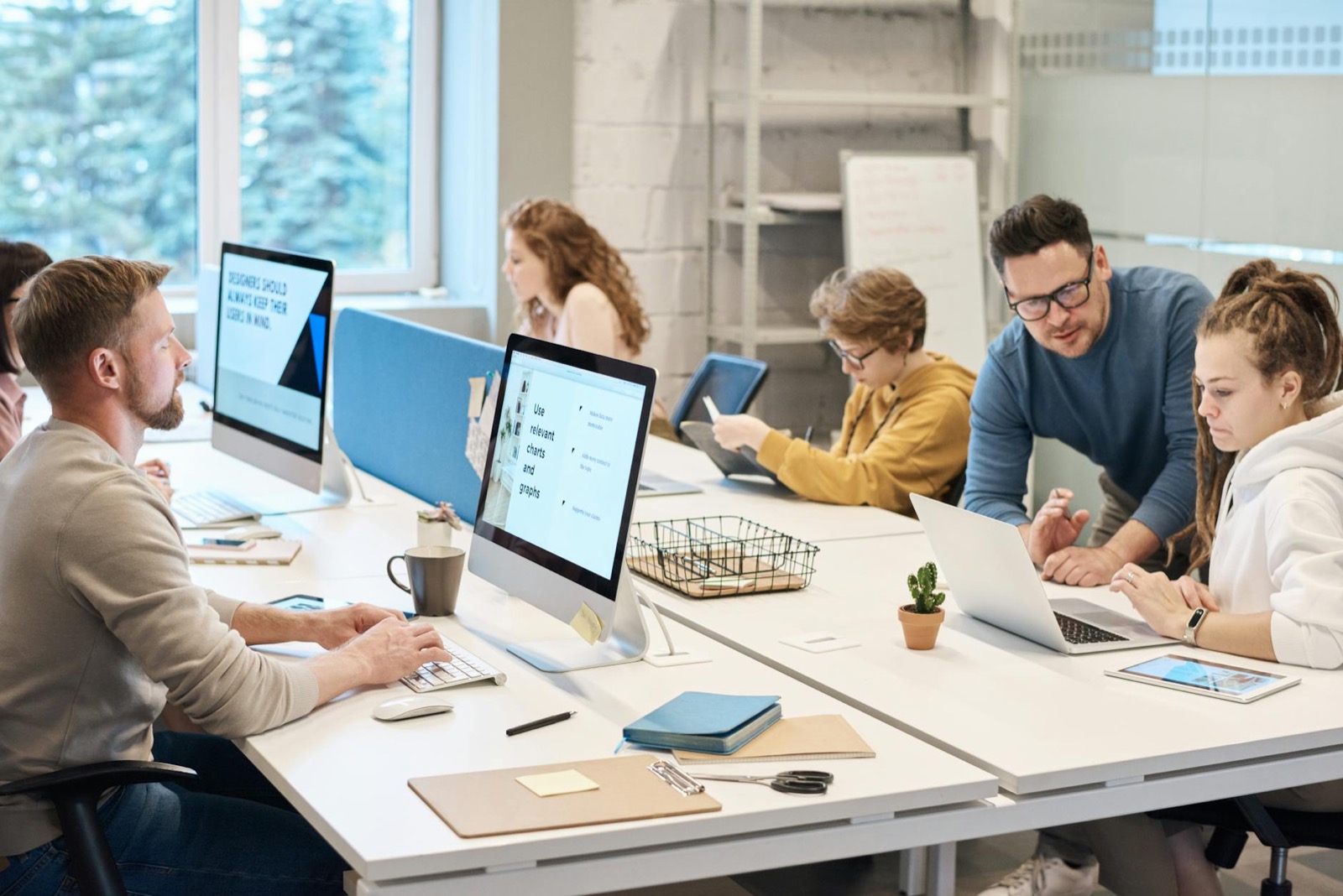 Aqualume team in modern Southern California office