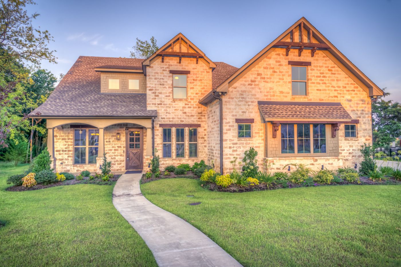 Modern home exterior