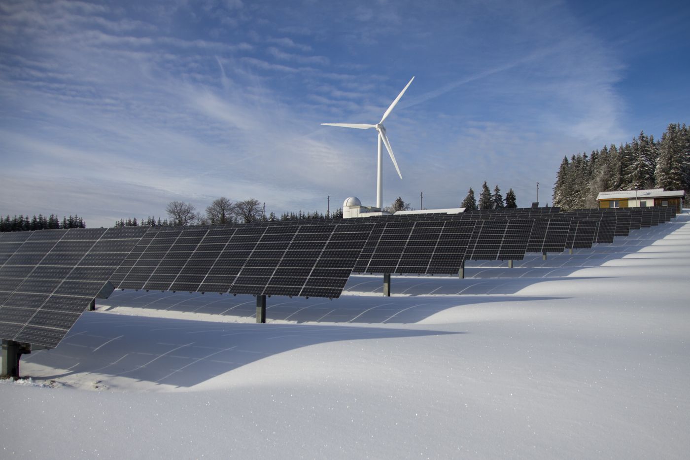 Solar panels installation